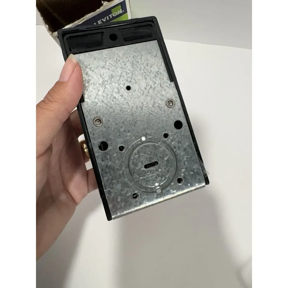 LEVITON Cat.No 5054 , Black‎ 30A ,250V Surface Mount Dryer Outlet
